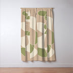 Modern Abstract Minimal Art 24 Window Curtain Gallery Image 3