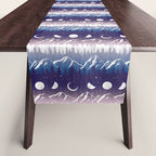 Mountains & Moons Stripe Table Runner Gallery Image 1