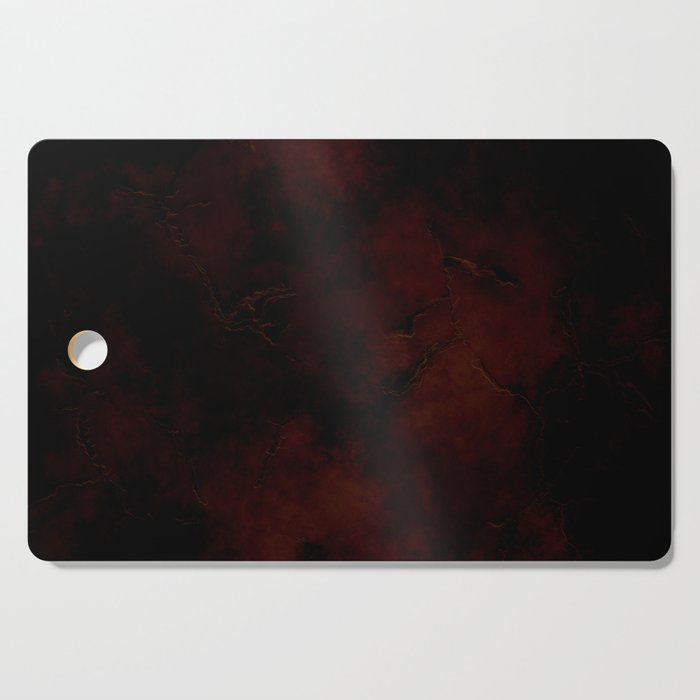 Grunge dark black red Cutting Board Gallery Image 1