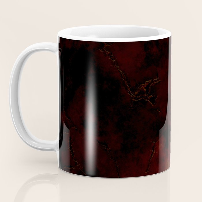 Grunge dark black red Coffee Mug Gallery Image 3