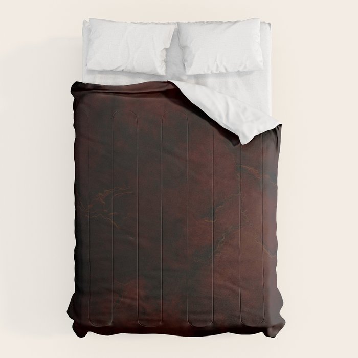 Grunge dark black red Comforter Gallery Image 6