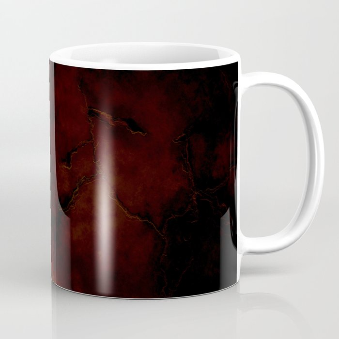Grunge dark black red Coffee Mug Gallery Image 1