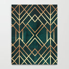 Dark Teal Geo Notebook Gallery Image 4