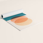Abstraction_NEW_SUNSET_OCEAN_WAVE_POP_ART_Minimalism_0022D Yoga Mat Gallery Image 2