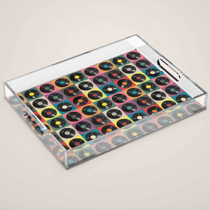 Vinyl Record Acrylic Tray Gallery Image 1