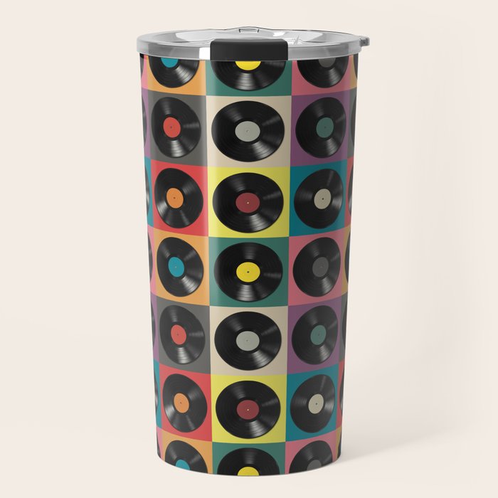 Vinyl Record Travel Mug Gallery Image 1