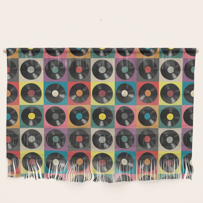 Vinyl Record Wall Hanging Gallery Image 1
