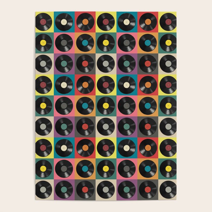 Vinyl Record Poster Gallery Image 1