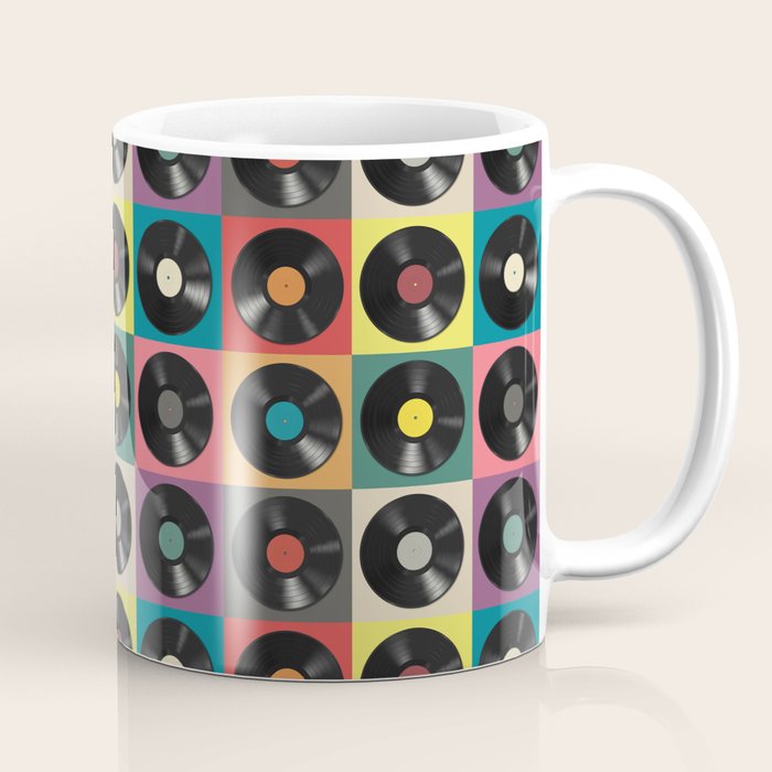 Vinyl Record Coffee Mug Gallery Image 1