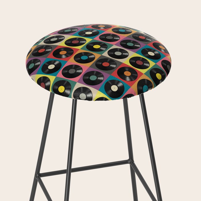 Vinyl Record Stool Gallery Image 2