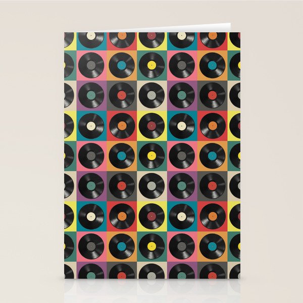 Vinyl Record Stationery Card Gallery Image 2