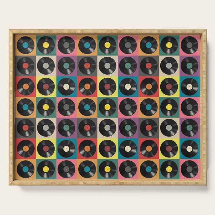Vinyl Record Serving Tray Gallery Image 1