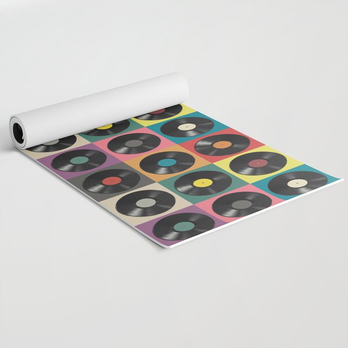 Vinyl Record Yoga Mat Gallery Image 2
