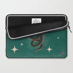 Slither - Green Laptop Sleeve Gallery Image 2