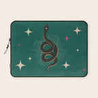 Slither - Green Laptop Sleeve Gallery Image 1