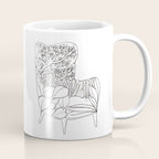 Cat and Plant 19 Coffee Mug Gallery Image 1