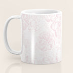 Rose garden floral watercolor - baby pink pattern Coffee Mug Gallery Image 3
