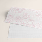Rose garden floral watercolor - baby pink pattern Wrapping Paper Gallery Image 2