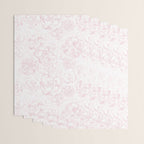 Rose garden floral watercolor - baby pink pattern Wrapping Paper Gallery Image 3