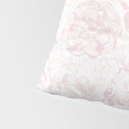 Rose garden floral watercolor - baby pink pattern Pillow Sham Gallery Image 4
