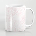 Rose garden floral watercolor - baby pink pattern Coffee Mug Gallery Image 1