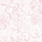 Rose garden floral watercolor - baby pink pattern Coffee Mug Gallery Image 2