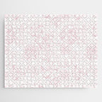 Rose garden floral watercolor - baby pink pattern Jigsaw Puzzle Gallery Image 1