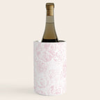 Rose garden floral watercolor - baby pink pattern Wine Chiller Gallery Image 3