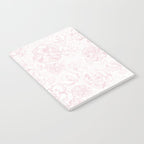 Rose garden floral watercolor - baby pink pattern Notebook Gallery Image 2
