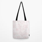 Rose garden floral watercolor - baby pink pattern Tote Bag Gallery Image 2