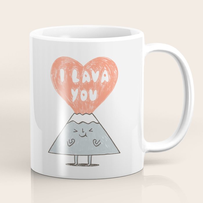 I Lava You 2 Coffee Mug Gallery Image 1