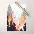 Wine Forest Wrapping Paper Gallery Image 1