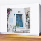 Santorini Oia Blue Door Dream #1 #minimal #wall #decor #art #society6 Wall Mural Gallery Image 2