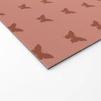 Butterfly Pattern - Red Welcome Mat Gallery Image 2
