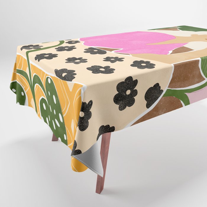 Spending time with my plants Tablecloth Gallery Image 1