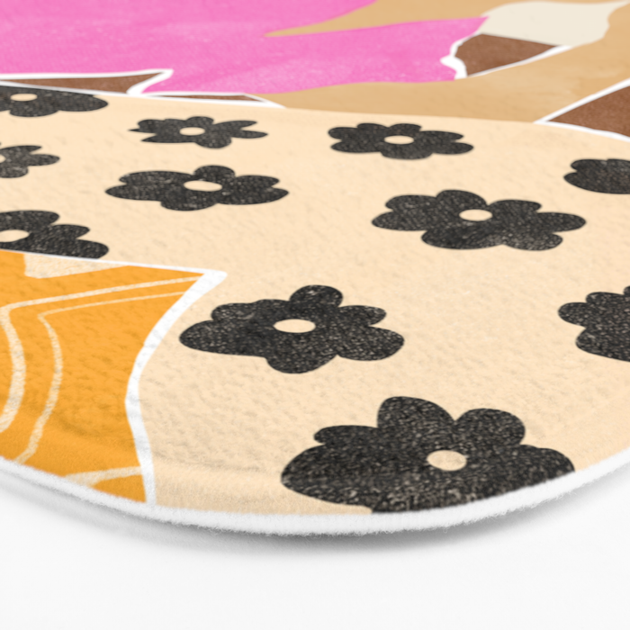 Spending time with my plants Bath Mat Gallery Image 3