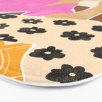 Spending time with my plants Bath Mat Gallery Image 3