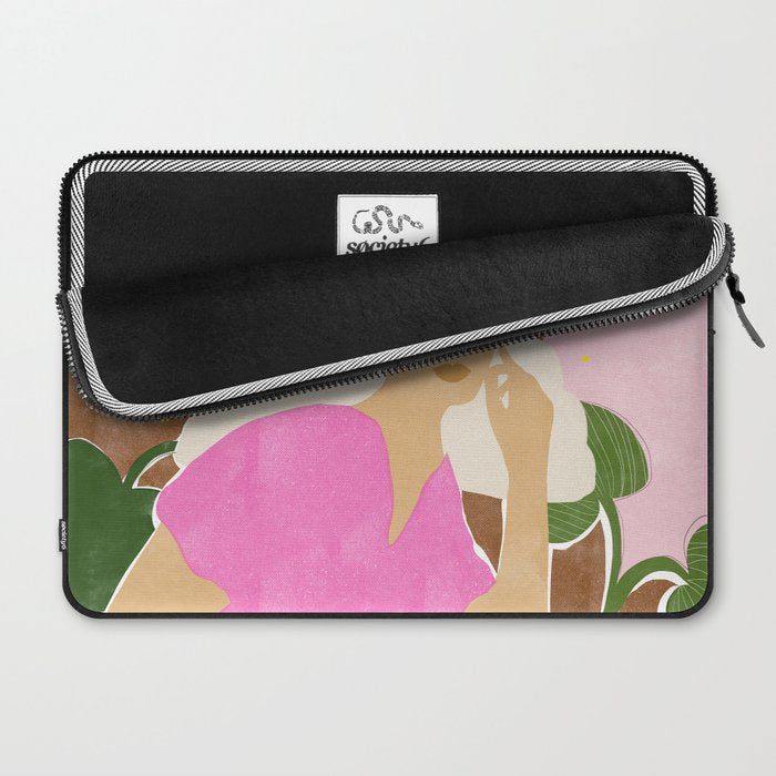 Spending time with my plants Laptop Sleeve Gallery Image 2