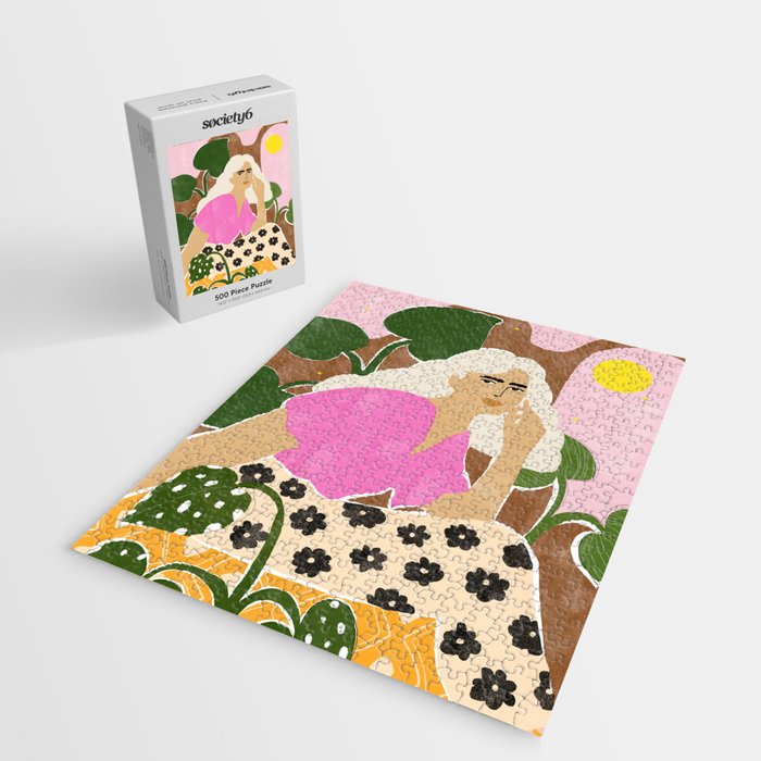 Spending time with my plants Jigsaw Puzzle Gallery Image 2