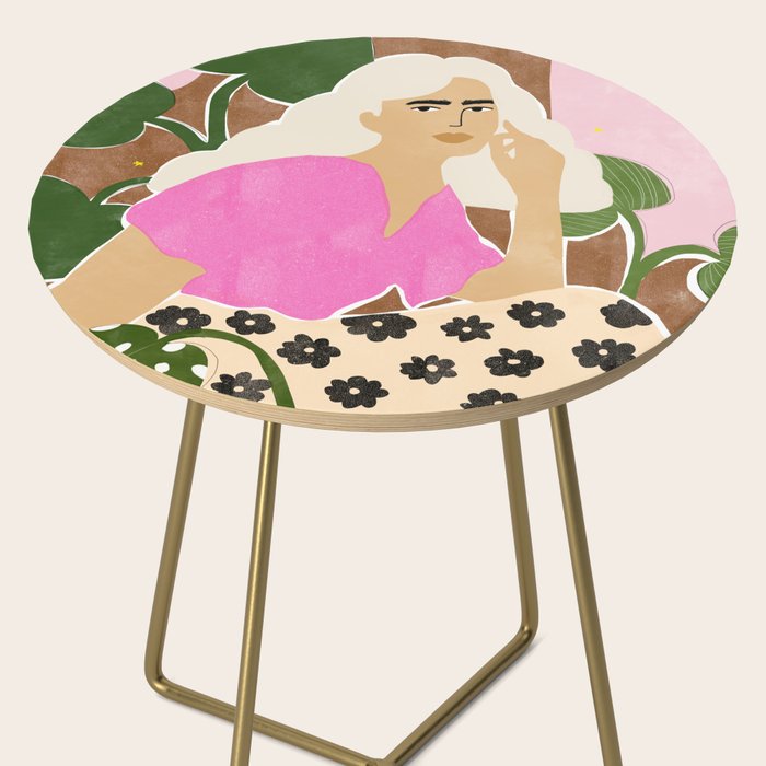 Spending time with my plants Side Table Gallery Image 2