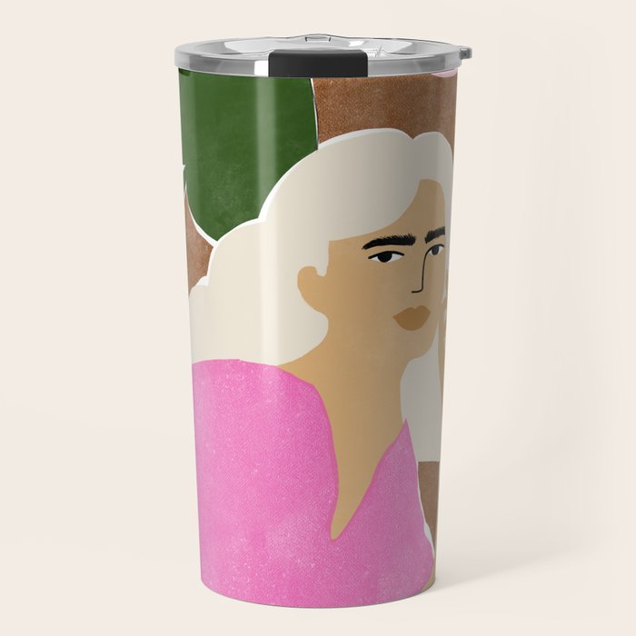 Spending time with my plants Travel Mug Gallery Image 1