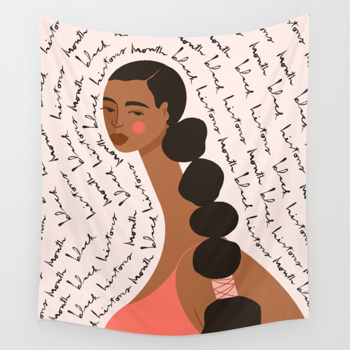 Black History Month Wall Tapestry Gallery Image 1