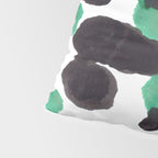Green & Black Ink Blot Diagram Pillow Sham Gallery Image 4