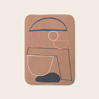 Modern Abstract Minimal Shapes 62 Bath Mat Gallery Image 1