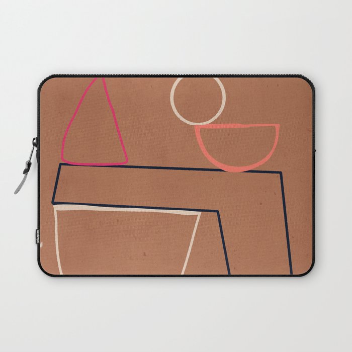Modern Abstract Minimal Shapes 62 Laptop Sleeve Gallery Image 1
