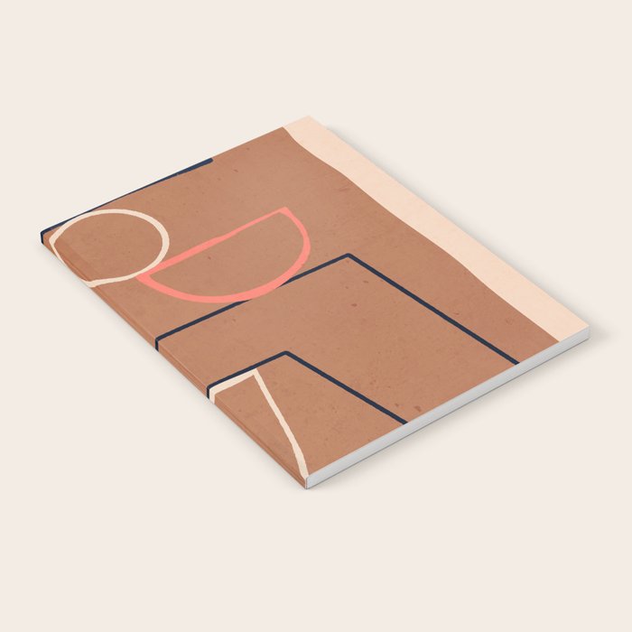 Modern Abstract Minimal Shapes 62 Notebook Gallery Image 2