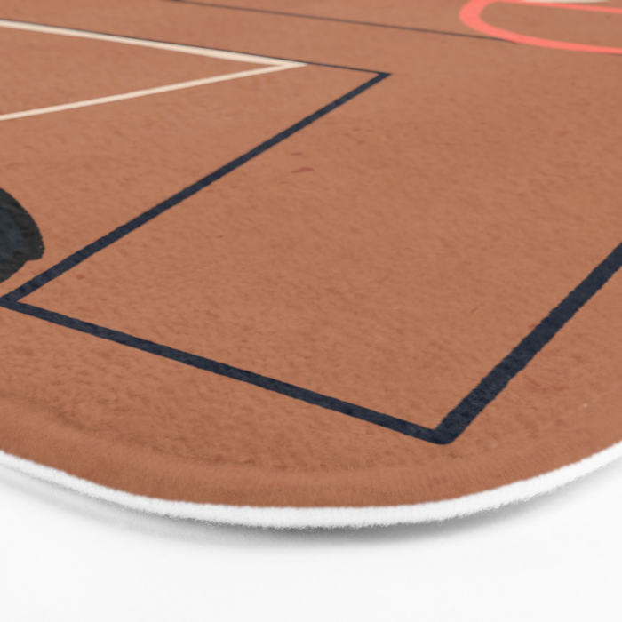 Modern Abstract Minimal Shapes 62 Bath Mat Gallery Image 3