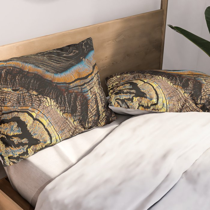 Golden Canyons Pillow Sham Gallery Image 2
