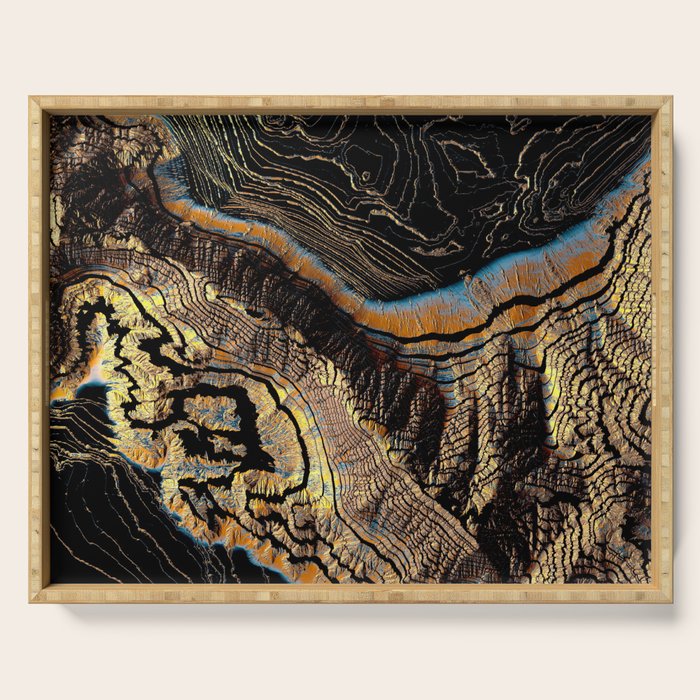 Golden Canyons Serving Tray Gallery Image 1