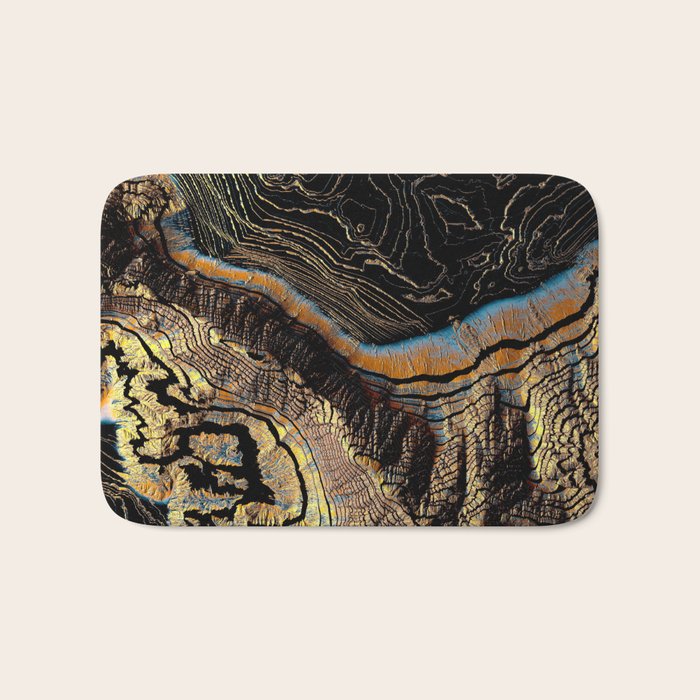 Golden Canyons Bath Mat Gallery Image 1